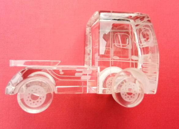 水晶模型-卡车水晶模型