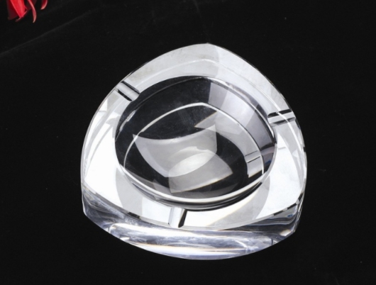 水晶烟灰缸，水晶烟缸